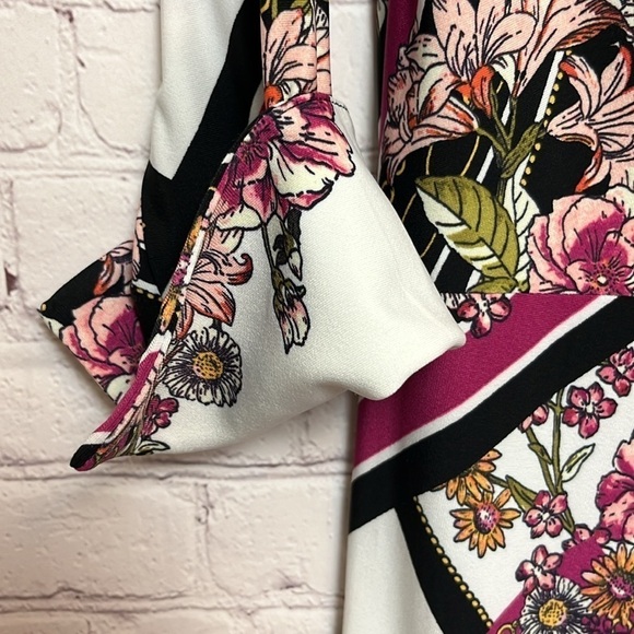 Joseph Ribkoff Multi Print Button Up Dress - Picture 7 of 13